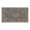 Vintage Botanical Animal Handmade Wool Rug | Area Rug in Rugs by Vintage Pillows Store. Item composed of cotton