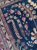 Coming Soon... DIVINE Midnight Indigo TREE OF LIFE | Seafoam | Area Rug in Rugs by The Loom House. Item made of fiber