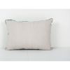 Green Tiger Ikat Velvet Pillow, Handloom Silk Lumbar Cushion | Pillows by Vintage Pillows Store