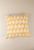 Golden Sunrise  Block Print Pillow | Pillows by Nehmat G