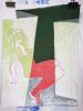 36.6 Mona Prezel Origami | Drawings by Elvira Dayel. Item composed of paper