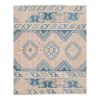 Vintage Hand Knotted Turkish Oushak Carpet | Area Rug in Rugs by Vintage Pillows Store. Item composed of cotton and fiber