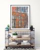 Abstract photography print, 'Rust Flag' industrial wall art | Photography by PappasBland. Item composed of paper in contemporary or industrial style