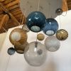 Alan Mizrahi AM2221 Silver Linen Chandelier | Chandeliers by Alan Mizrahi Lighting Design