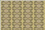 Labyrinth, Wax | Fabric in Linens & Bedding by Philomela Textiles & Wallpaper. Item made of linen