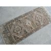1970s Vintage Turkish Hand-Knotted Rug 1'10'' X 4'2'' | Area Rug in Rugs by Vintage Pillows Store. Item made of fiber