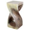 Haussmann® Original Wood Twist Stool 12 X 12 X 23 | Chairs by Haussmann®