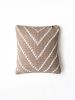 Minimalist geometric lines cushion | Pillows by Anzy Home