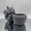 Squirrel Acorn Planter | Plant Stand in Plants & Landscape by Kimi Craft Corner