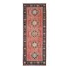 Overdyed Long and Wide Turkish Oushak Runner 4'7" X 11'10" | Runner Rug in Rugs by Vintage Pillows Store. Item made of cotton with fiber