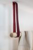 Wine Leather Suspension Strap | Storage by Keyaiira | leather + fiber | Artist Studio in Santa Rosa. Item composed of leather