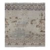Mid 20th century Art Deco Pictorial Turkish Oushak Rug | Area Rug in Rugs by Vintage Pillows Store. Item made of cotton with fiber
