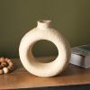 Paper Mache Vase, Boho-Chic Style | Vases & Vessels by FIG Living. Item composed of paper in boho or minimalism style
