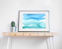 tidal drift | abstract art original | Watercolor Painting in Paintings by Megan Spindler