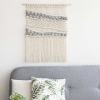 Woven Wall Hanging - ORGANIC GRAY | Macrame Wall Hanging in Wall Hangings by Rianne Aarts. Item composed of cotton & fiber