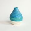 Pear in Mediterranean Sea | Vase in Vases & Vessels by by Alejandra Design. Item made of ceramic