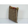 16" x 16" Striped Kilim Pillow Cover | Sham in Linens & Bedding by Vintage Pillows Store. Item composed of cotton and fiber