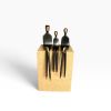 Family of three bronze sculpture modern heirloom | Sculptures by YENNY COCQ