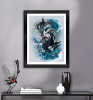 "Apex Predator" | Oil And Acrylic Painting in Paintings by Greg "CRAOLA" Simkins. Item made of canvas