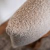 Oatmeal Curly Boucle Lumbar Pillow 16x24 | Pillows by Vantage Design