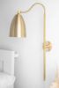 Bedside Light - Model No. 7896 | Sconces by Peared Creation. Item composed of brass