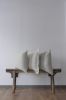 Open Basketweave Linen Pillow 24x24 | Pillows by Vantage Design