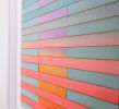California Stripe Colour Study Painting | Paintings by Amelia Coward