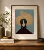 The Quiet Cowgirl | Paintings by carrie song