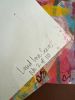 Acrylic Block Heart Painting: Loud Love (No. 2 of 10) | Mixed Media in Paintings by carrie song