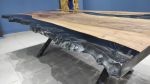 Custom Dark Walnut Resin Dining Table, Kitchen table | Tables by LuxuryEpoxyFurniture. Item made of wood & synthetic