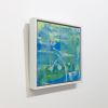Study in Greens and Blues #3 | Oil And Acrylic Painting in Paintings by Sorelle Gallery. Item made of wood with synthetic