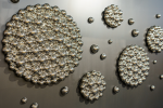 Bubbles Silver Wall Sculpture | Wall Hangings by PlusObject