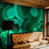 Malachite - Verde | Wallpaper in Wall Treatments by Wallcovetings by Brenda Houston. Item composed of fabric & paper