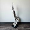 Driftwood Art Sculpture "Sparrows Marrow" White Wash Edition | Sculptures by Sculptured By Nature  By John Walker. Item composed of wood in minimalism style