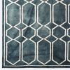 Tie Dye Graphite Ink Rug | Work by District Loom