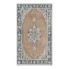 Fantastic Tan Wool Anatolian Karapinar Rug 4'9" X 7'11" | Area Rug in Rugs by Vintage Pillows Store. Item made of cotton