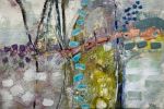 Three Trees III | Oil And Acrylic Painting in Paintings by Sorelle Gallery