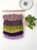 Woven wall tapestry | Wall Hangings by Awesome Knots. Item made of wood & cotton compatible with boho and contemporary style