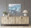 New Beginnings | Oil And Acrylic Painting in Paintings by Sorelle Gallery. Item made of aluminum