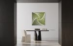 Fibonacci Moss Wall Art | Decorative Frame in Decorative Objects by Moss Art Installations