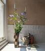 Green Check Twist Vase | Vases & Vessels by Rosie Gore. Item made of ceramic