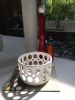 Cylindrical Oval Openwork Bowl | Decorative Objects by Lynne Meade
