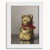 Swiss Chocolate Teddy Bear | Prints by The Ugly Cat Studio
