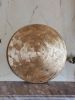 Gold Wall Art Sun Painting | Oil And Acrylic Painting in Paintings by Berezart. Item made of canvas compatible with minimalism and contemporary style