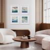 Coastal 4 Set - Framed Prints | Paintings by Julia Contacessi Fine Art