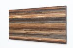 Sedimentary #3 , reclaimed wood wall art | Wall Sculpture in Wall Hangings by Craig Forget. Item made of wood works with mid century modern & contemporary style