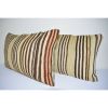 16" X 24" Wool Farmhouse Decor, Lumbar Cushion Cover | Pillows by Vintage Pillows Store. Item made of fabric
