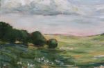 Walk With Me | Oil And Acrylic Painting in Paintings by JoAnna Liston | Lily Field Studio. Item composed of canvas in boho or country & farmhouse style