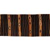 Vintage Striped Wool Turkish Kilim Rug Runner | Runner Rug in Rugs by Vintage Pillows Store. Item made of wool with fiber