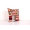 Handmade Patchwork Kilim Pillow, Traditional Organic Cushion | Pillows by Vintage Pillows Store